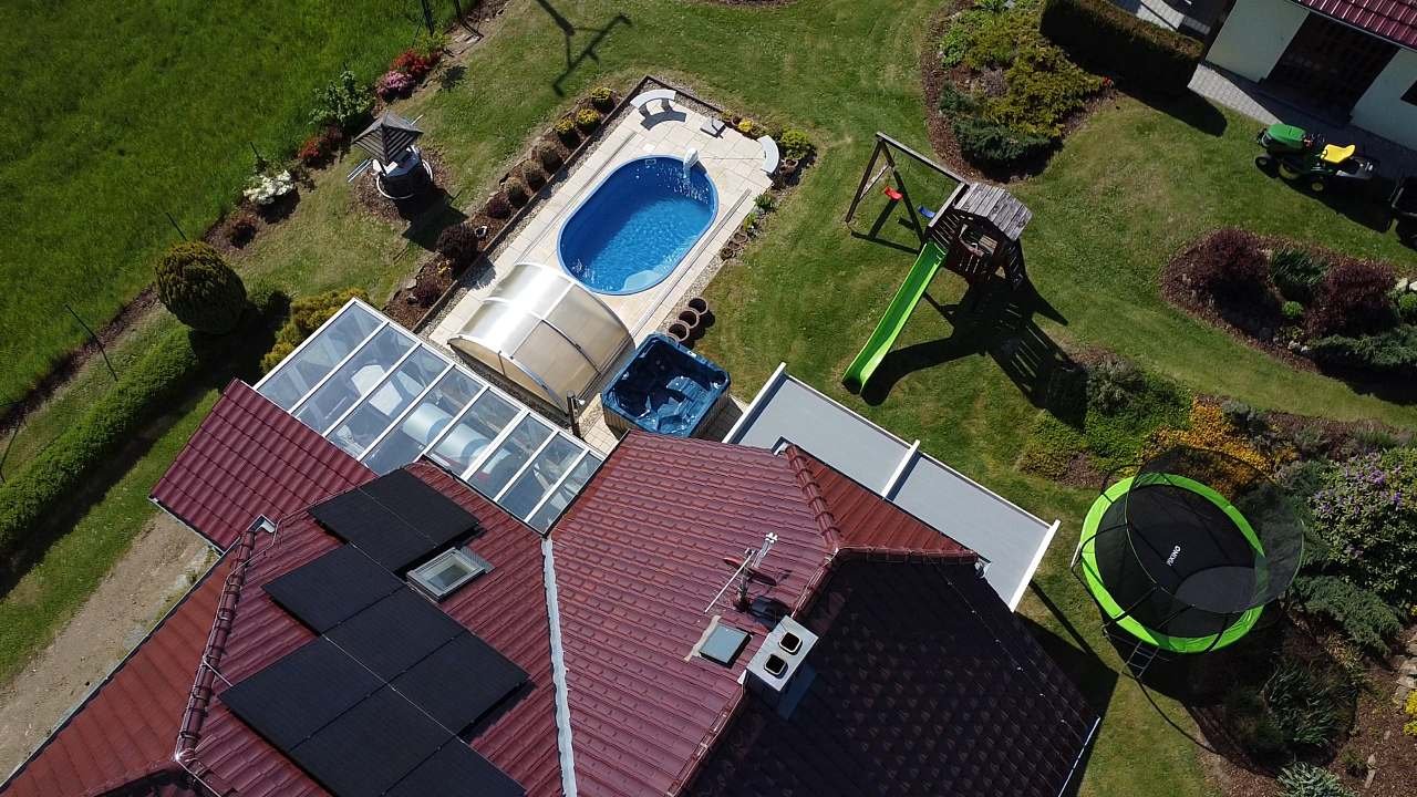 letecký snímek