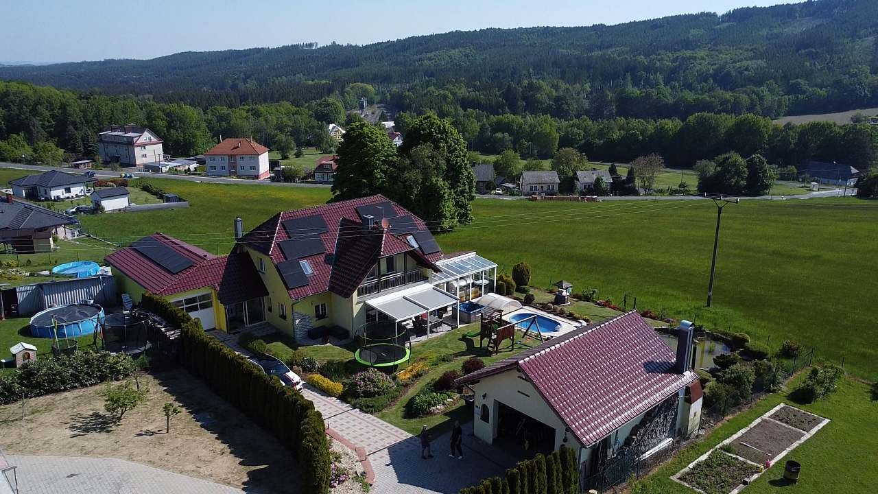 letecký snímek