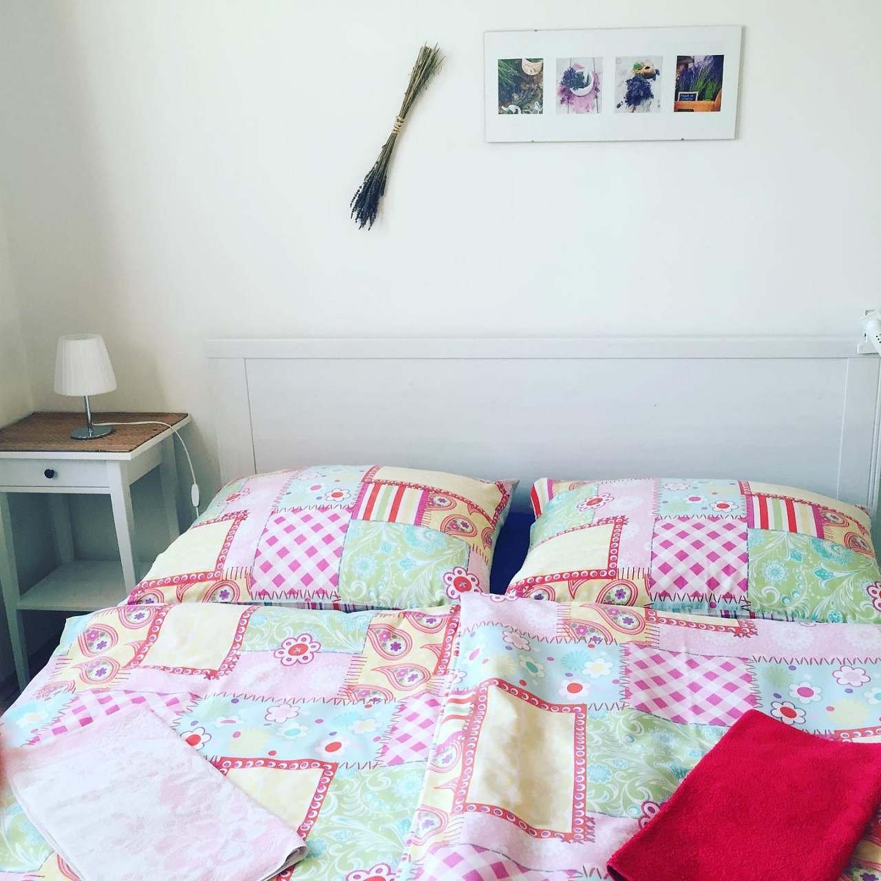 Levandulový apartmán - manželská postel 160 cm