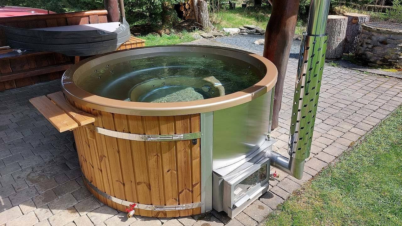 Luxusní Wellness kopací sud pro 6 osob