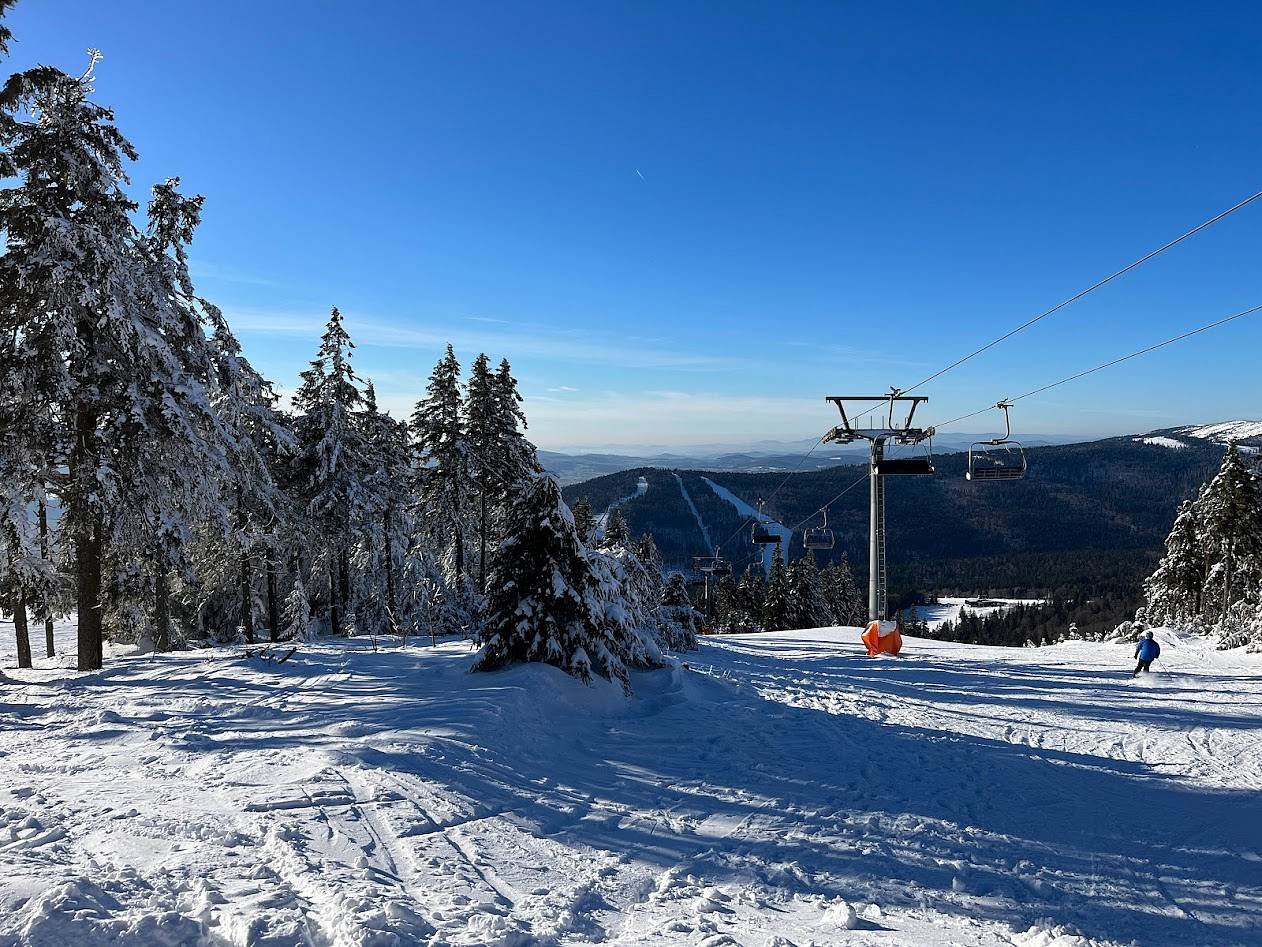 Lyžování v rakouském Hochfichtu