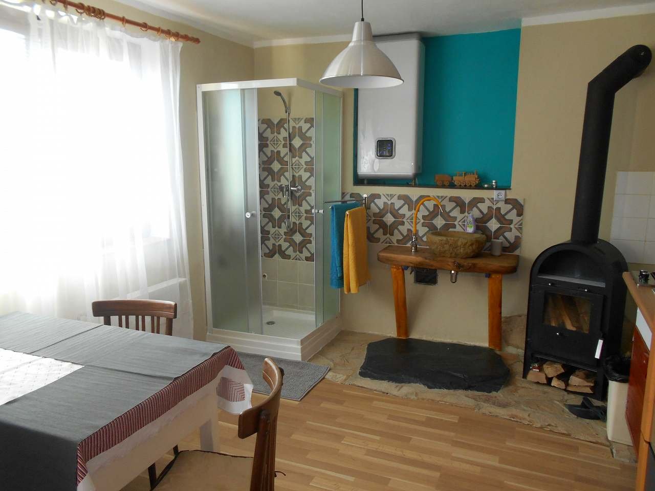 Malý byt s balkonem a finskou saunou Znojmo