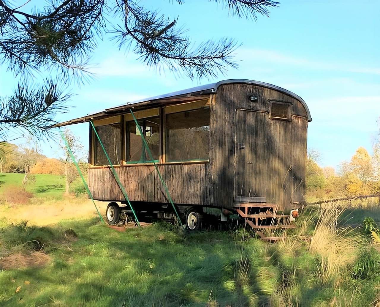 Maringotka Pod Slavíčkem - Sloup v Čechách - České stredohorie