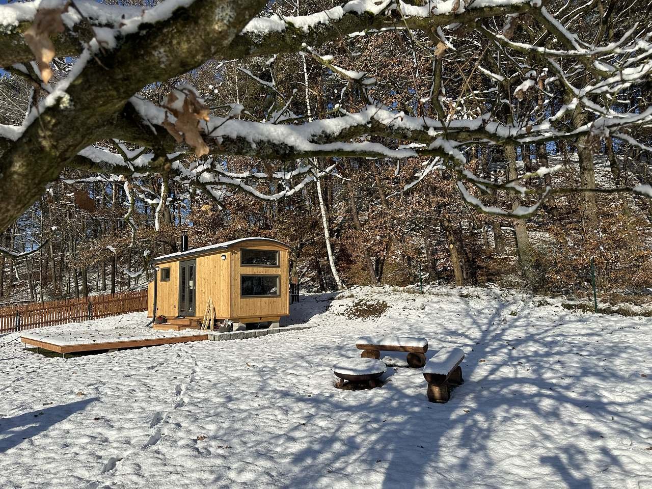 Maringotka u Krkavčích skal - Křižany - Jizerské hory