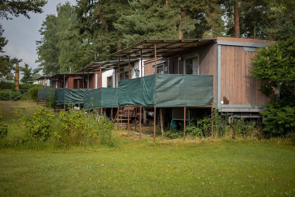 Maringotky umístěny v srdci CHKO Třeboňsko