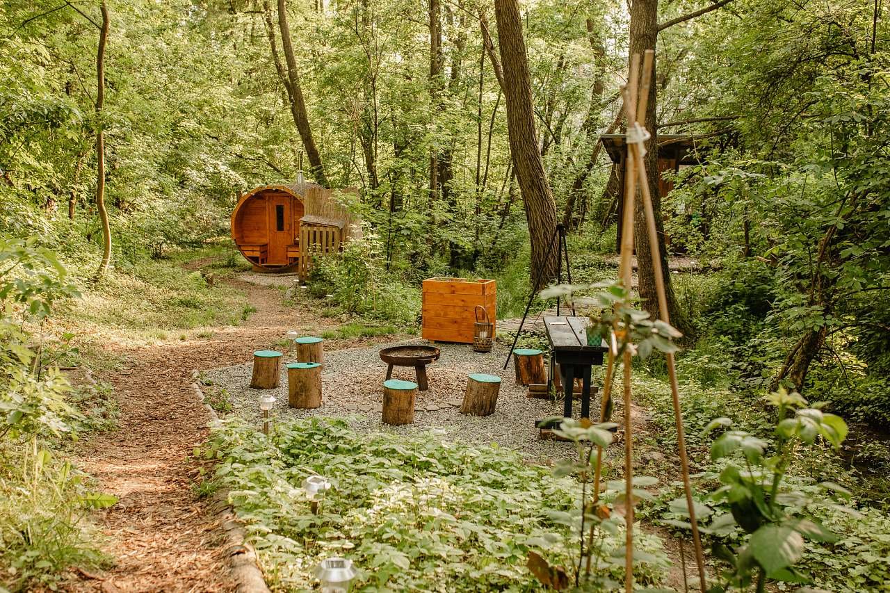 Yurt in the Wood - Hvězda - Trutnovsko