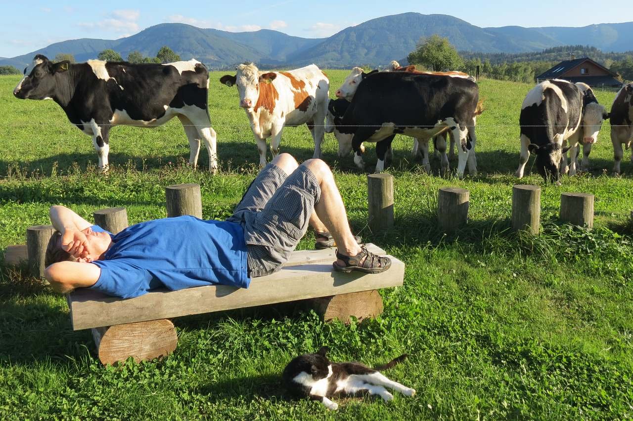 Farma Menšík - Kunčice pod Ondřejníkem - Hostýnské vrchy