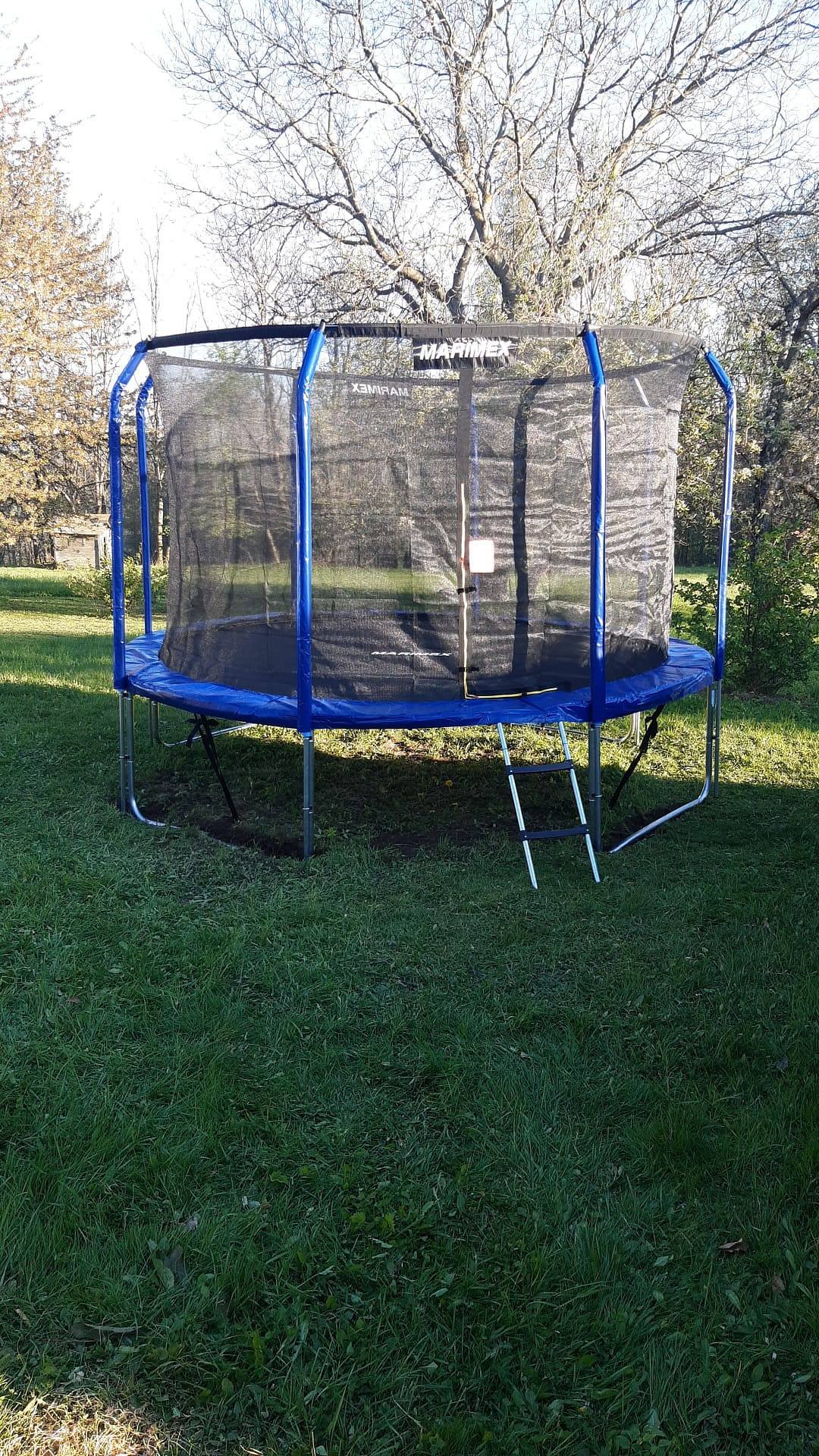 Nová trampolína 366cm na léto připravena :)