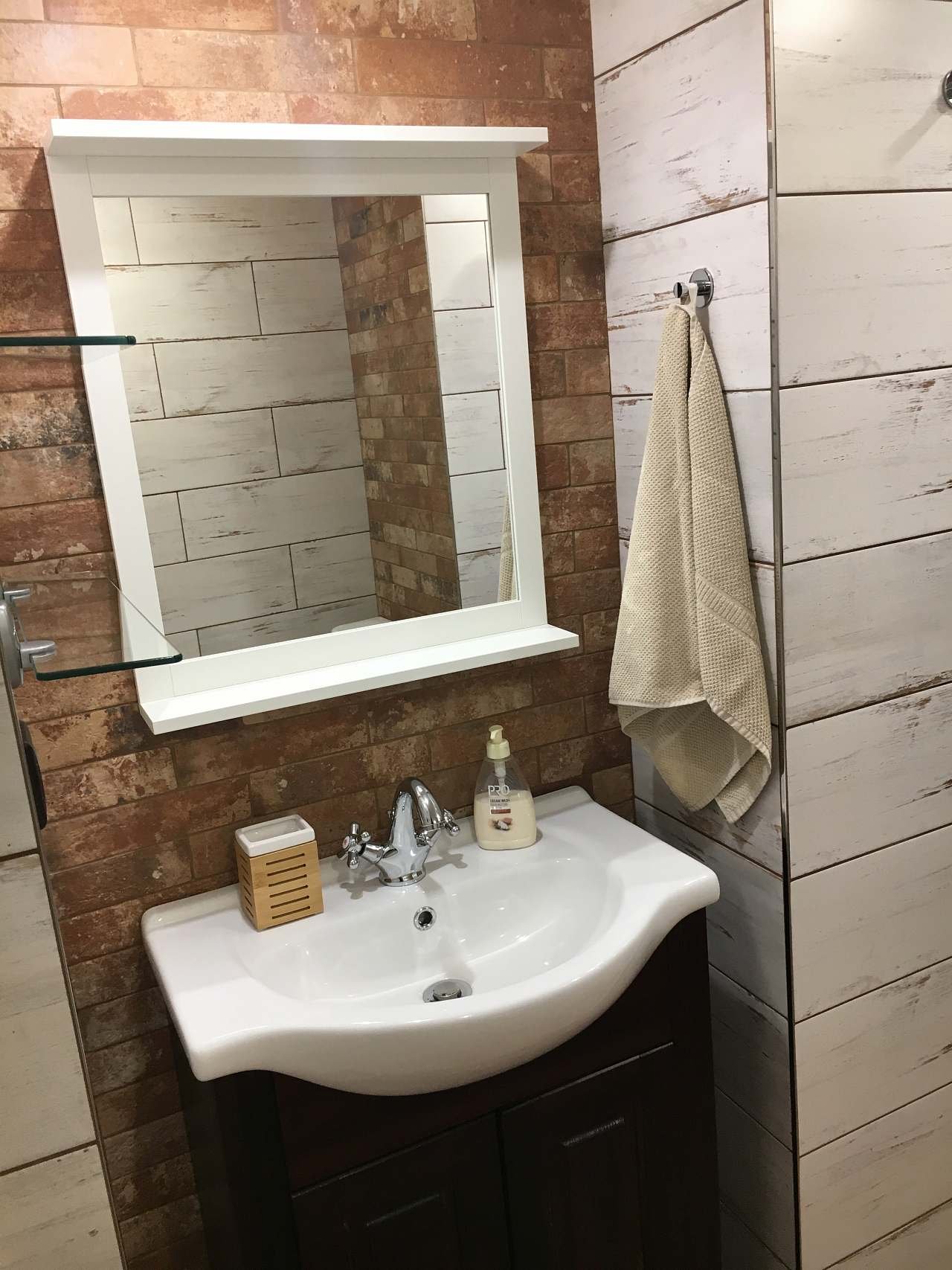 nově zrekonstruovaná koupelna