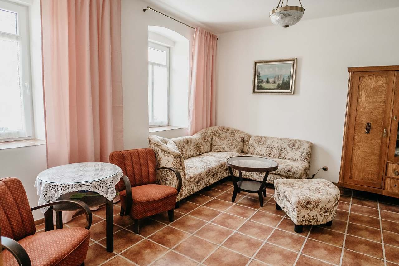 Obývací pokoj - Apartmán A