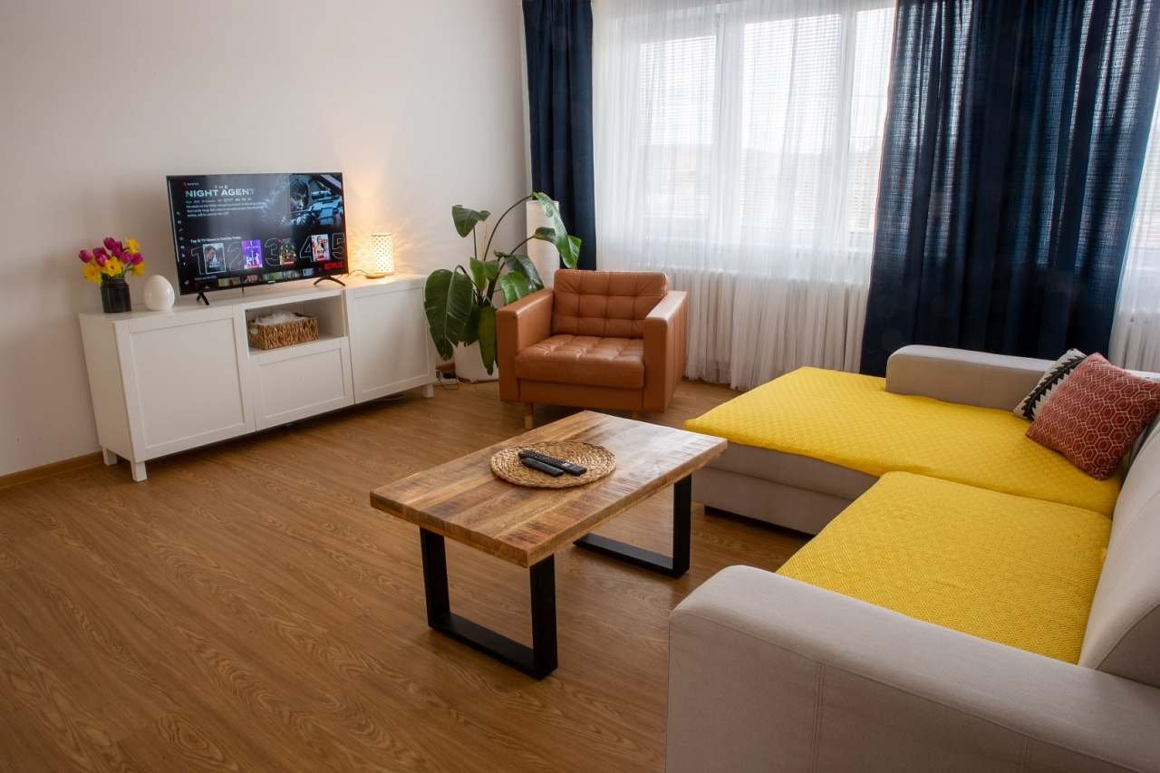 Obývací pokoj s TV