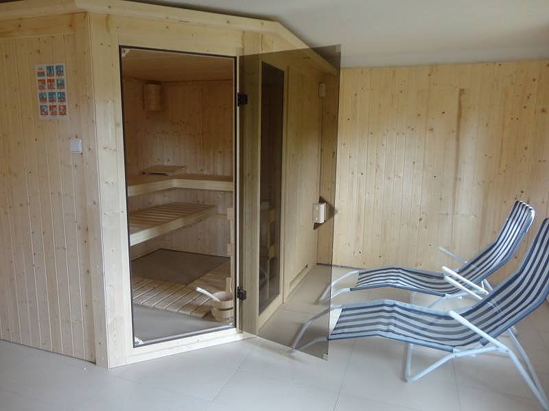 Odpočívárna před saunou