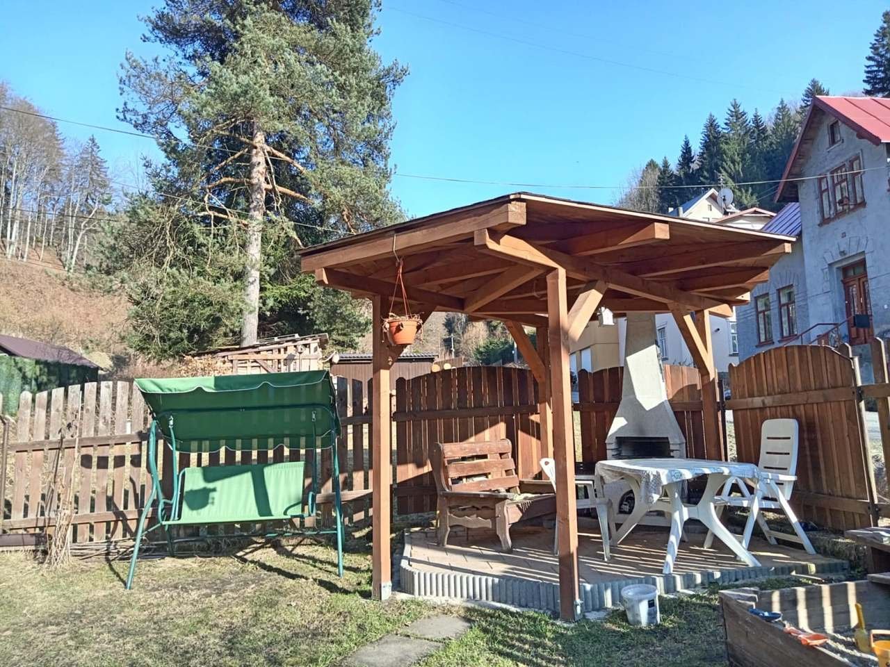 Pergola s grilem