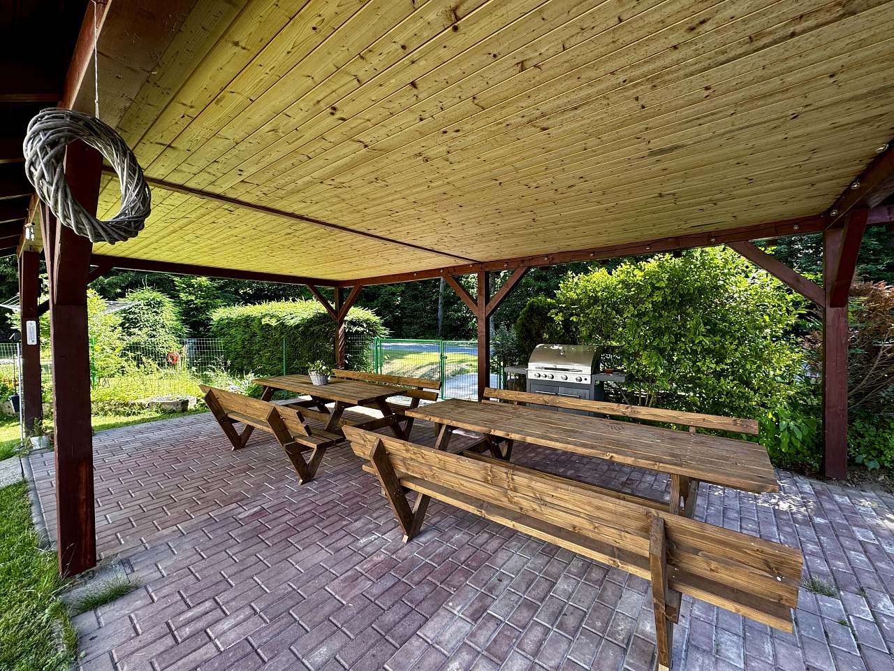 Pergola s grilem