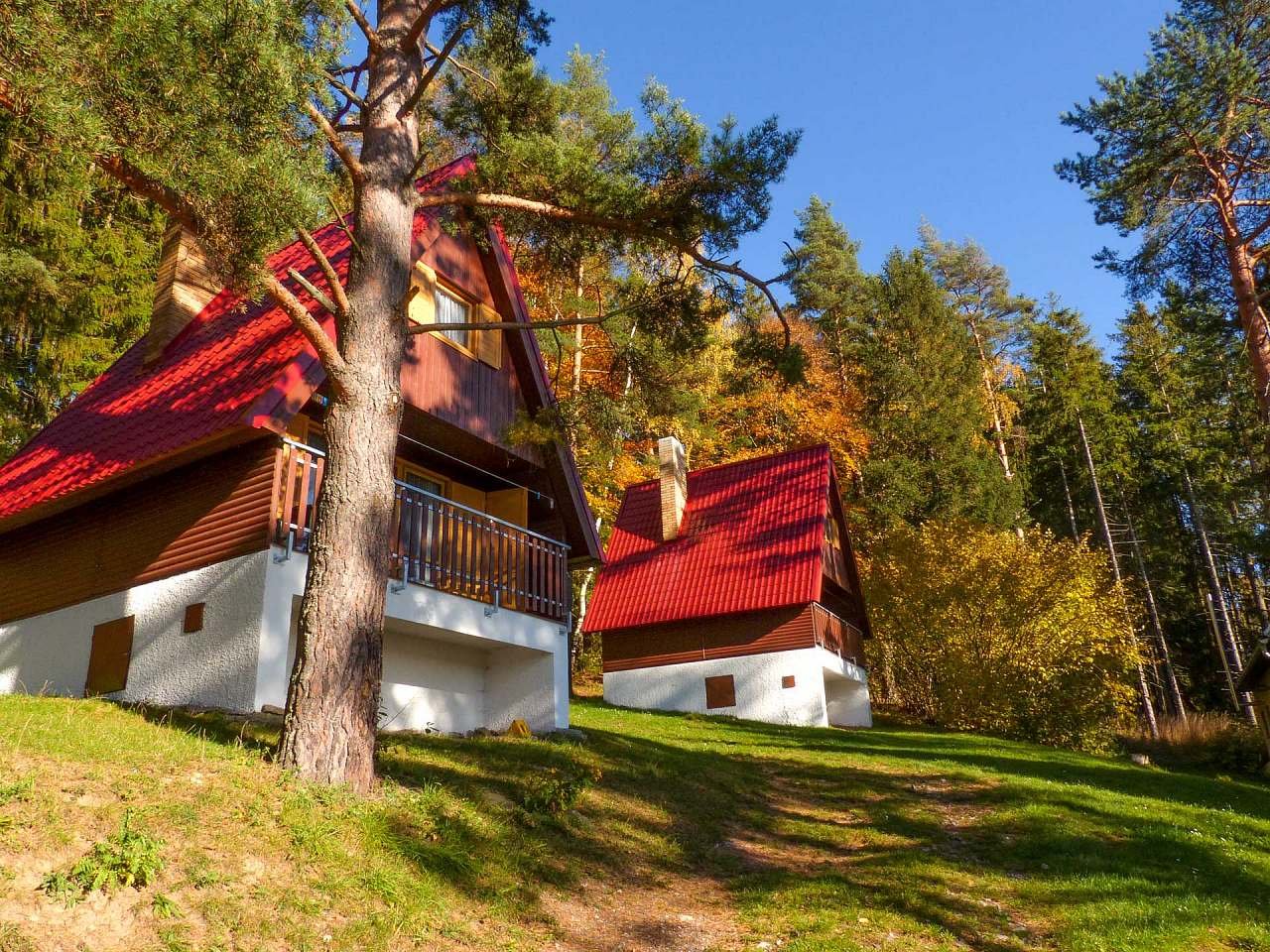 Chaty Lipno Lipenka Jenišov - Južné Čechy