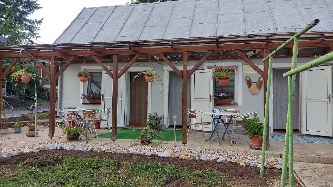 Pohled na apartmány
