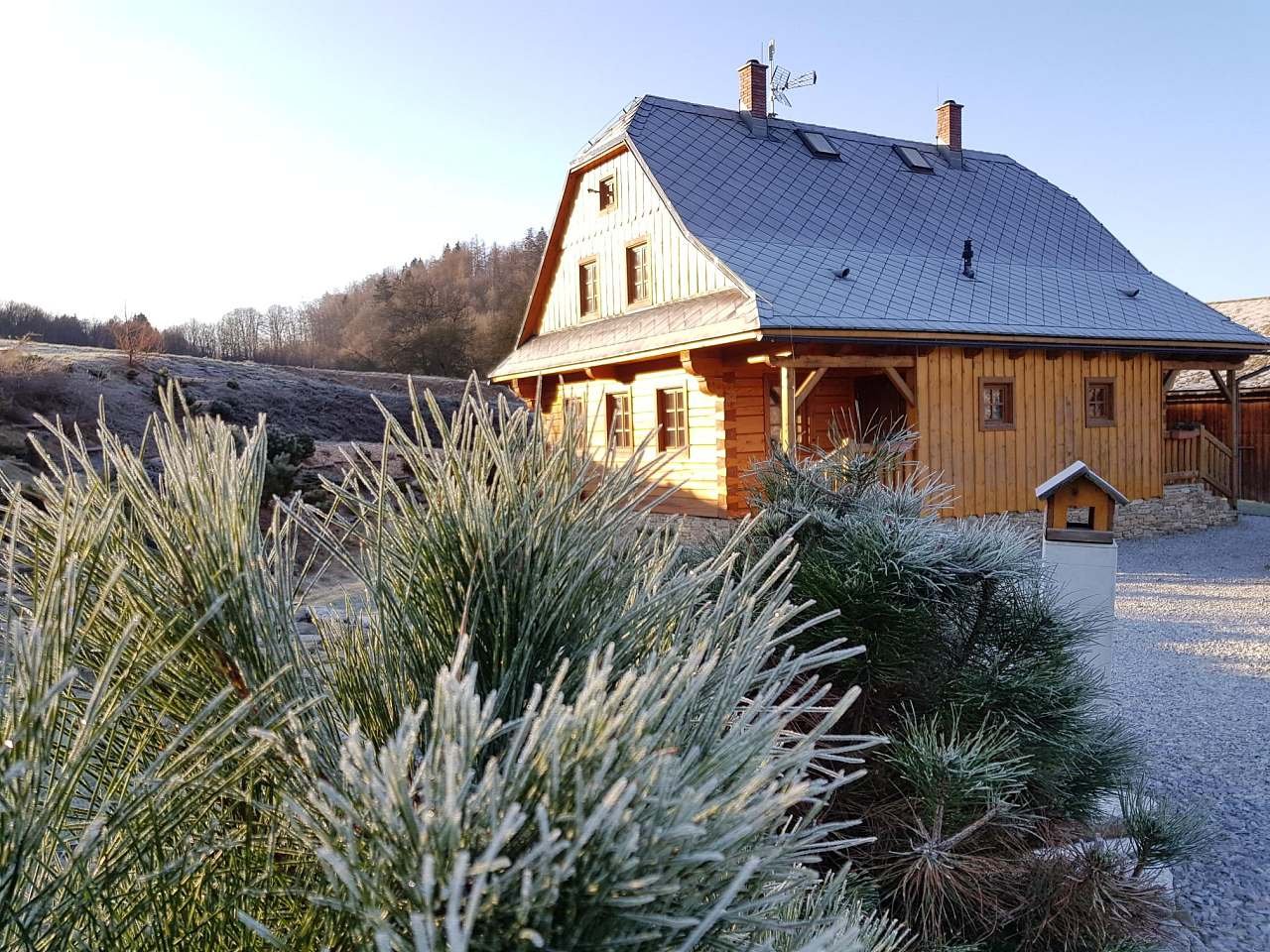 Roubenky pod oborou - Loučná nad Desnou - Šumpersko