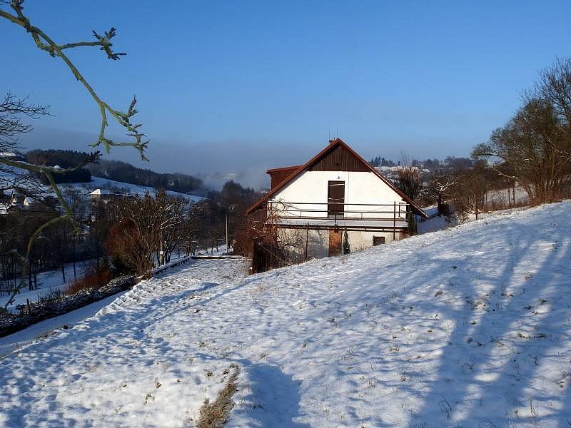 Pohled na sjezdovku struhy Turnov