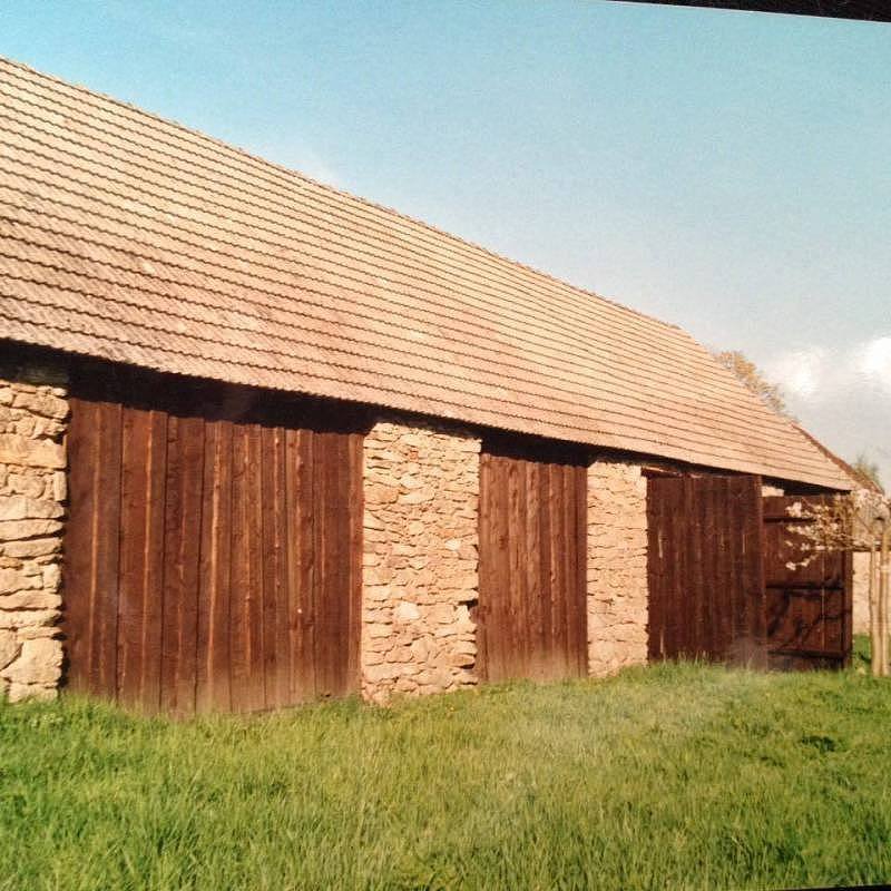 pohled na stodolu ze zadní strany