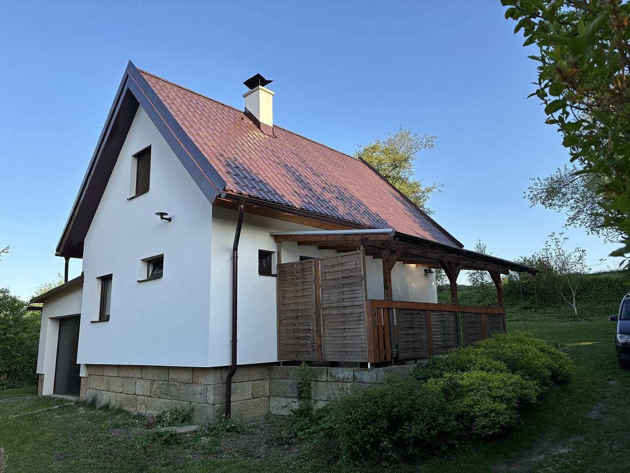 pohled severní - jaro