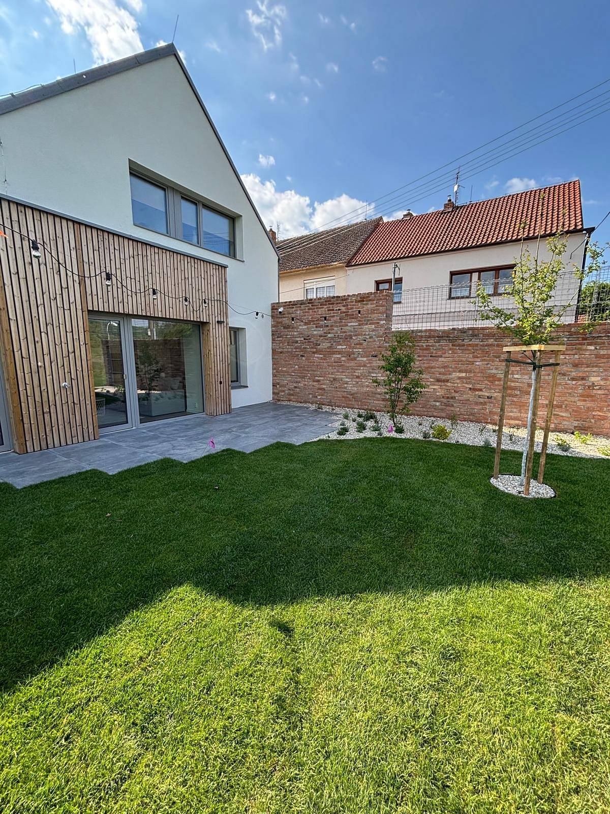 předzahrádka apartmánu A