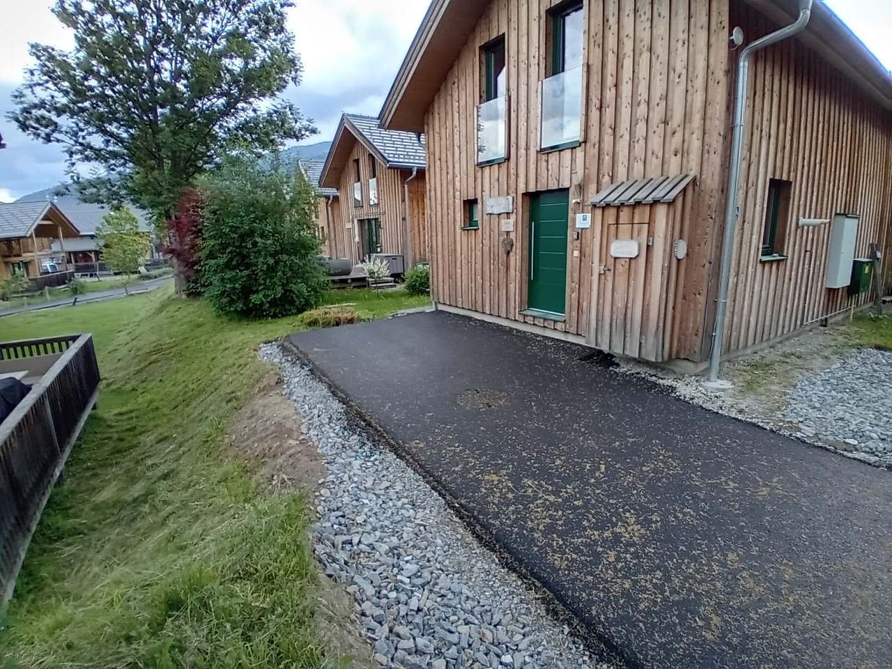 Příjezd k chatě