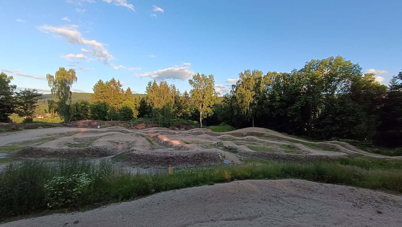 Pumptrack pro děti - Chalet Babory