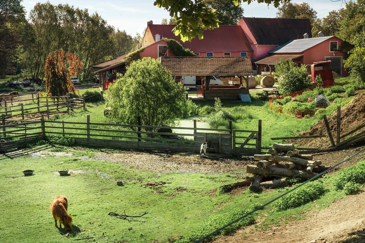 Ranč Červený mlýn - Lisov - Šumava