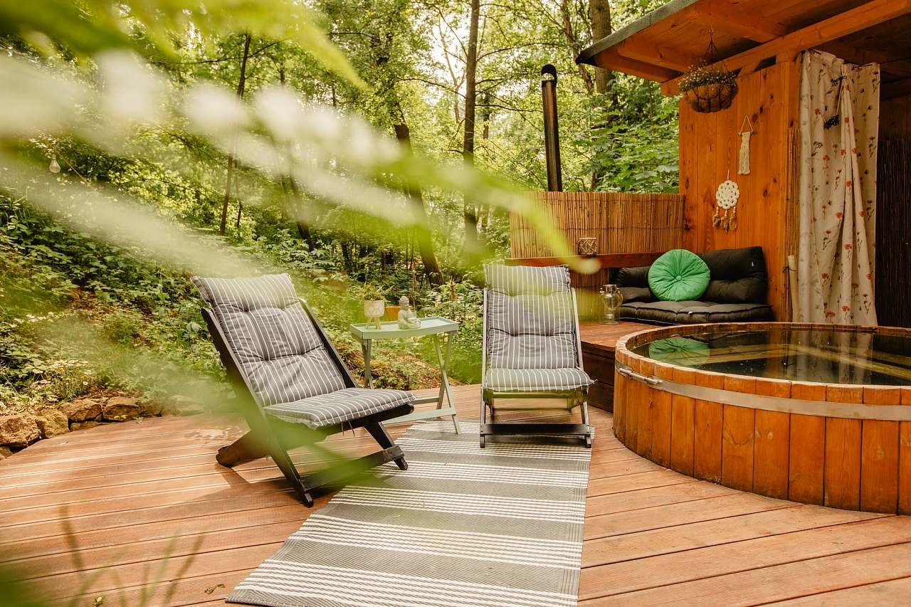 Yurt in the Wood - Hvězda - Babičkino údolie