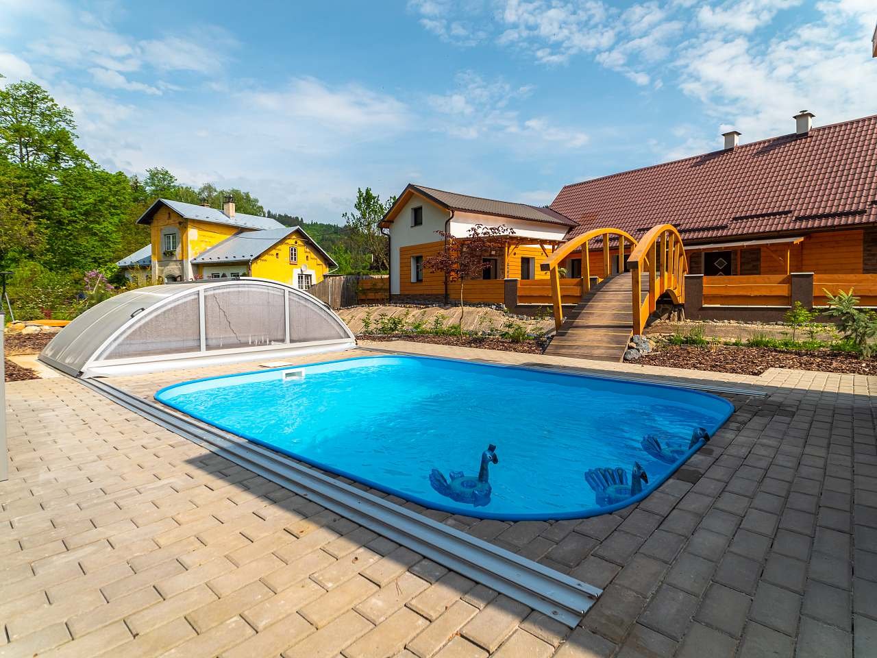 Resort U sýrárny - bazén