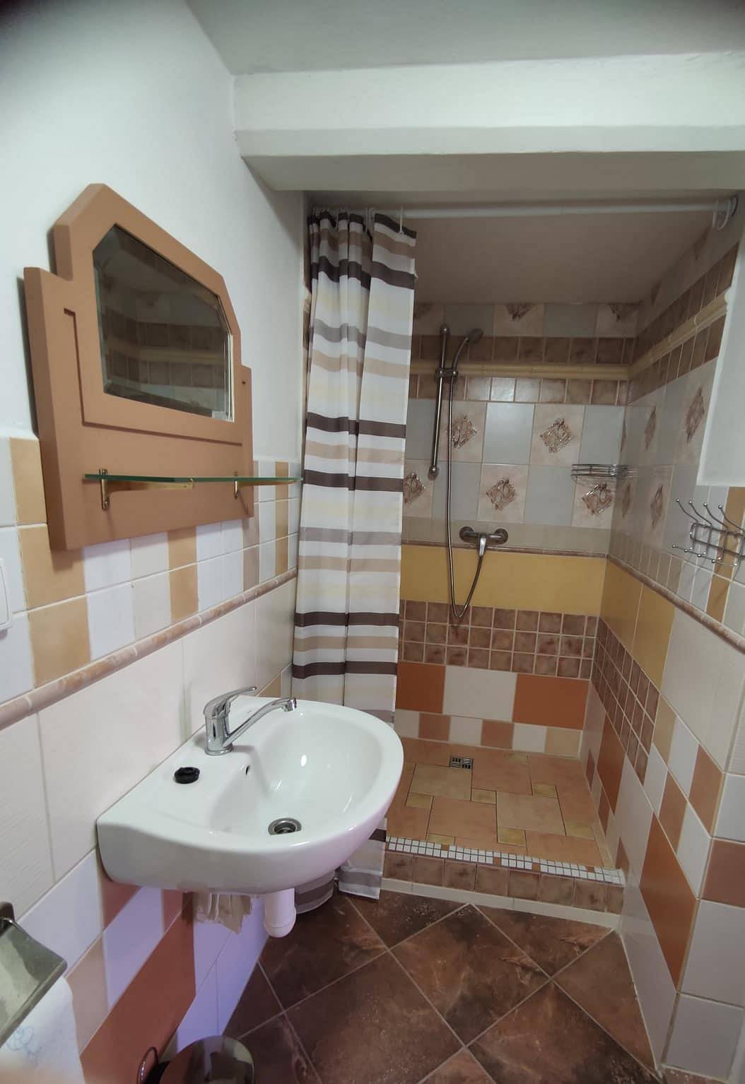 Romantický pokoj - koupelna