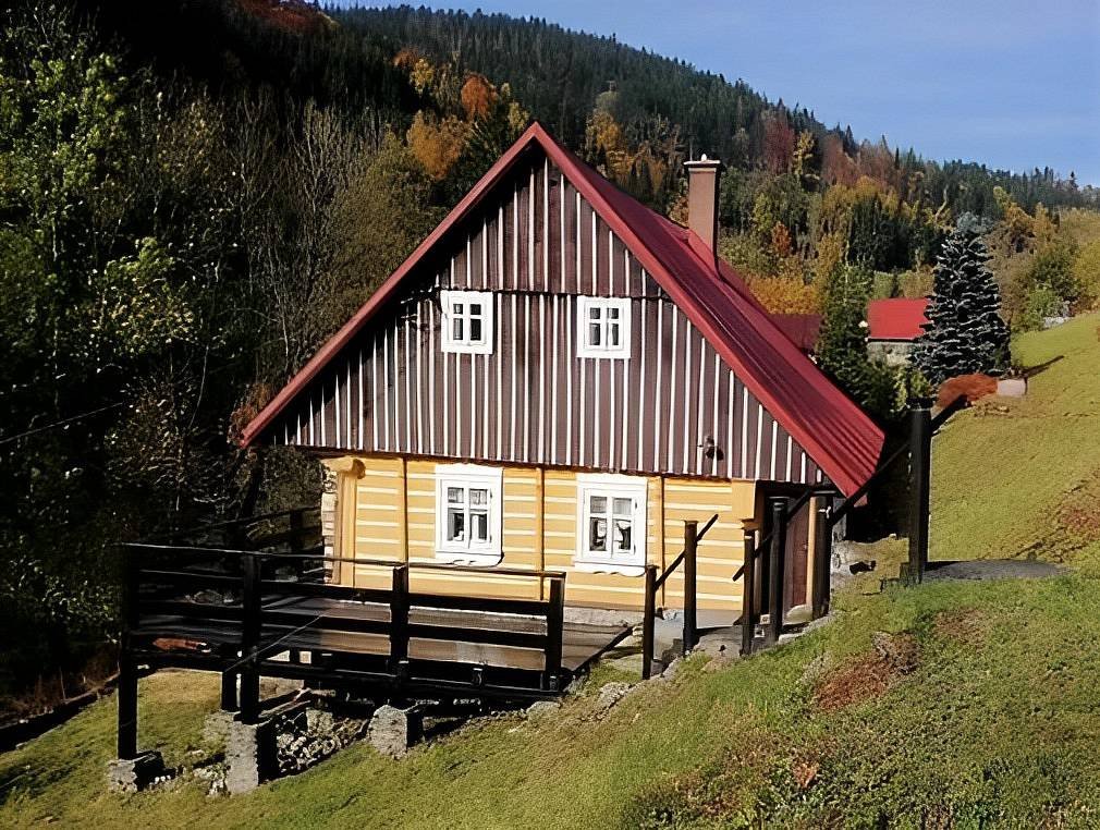 Drevenica Pod Vlčím hřebenem - Horní Dušnice - Jizerské hory