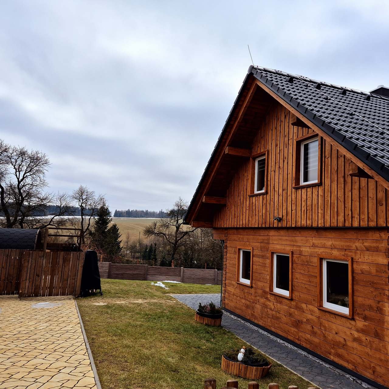 Roubenka Olešná - vstup do wellness