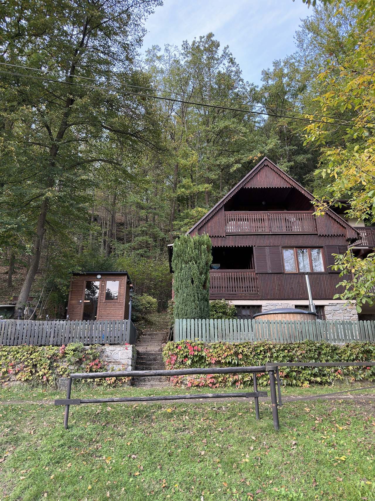 Rybaření ze sauny - Dobronice u Bechyně