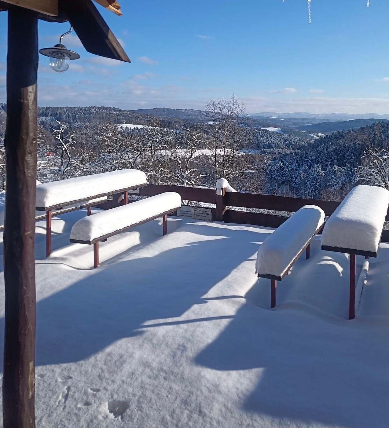 Samota Pod trnků - Vlčková - Hostýnské vrchy