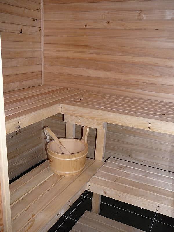 Sauna - detail