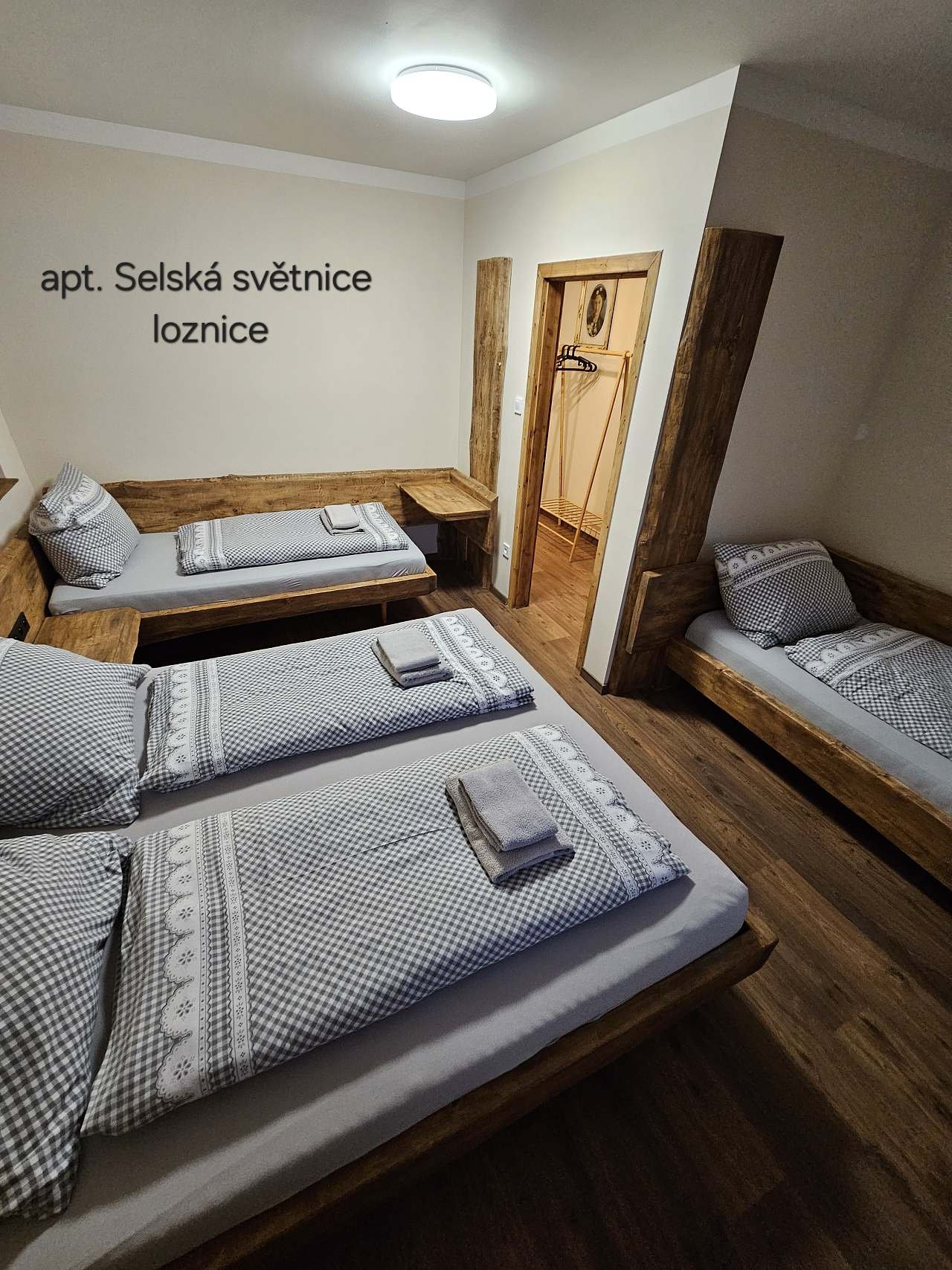 Selská světnice ložnice