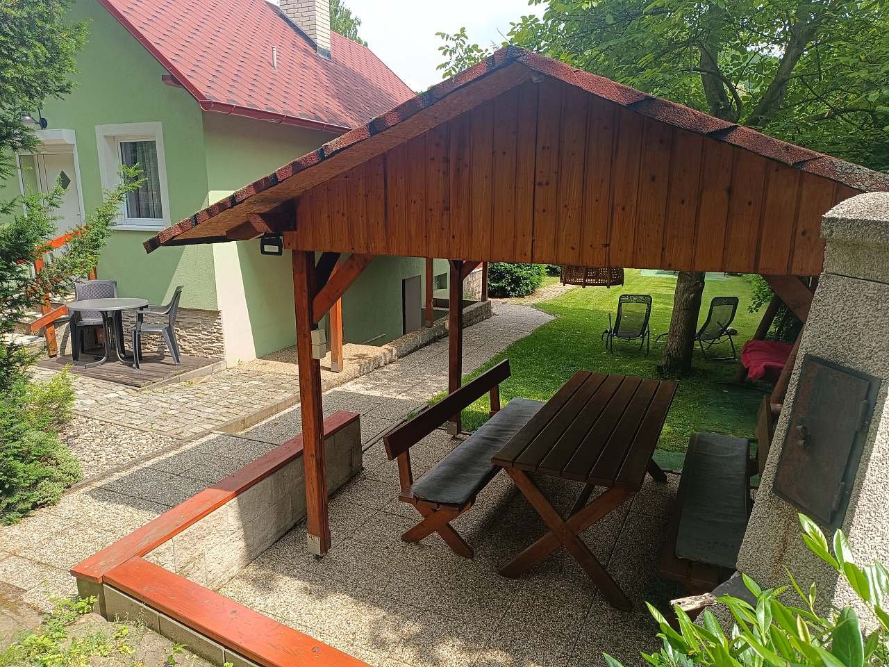 Sezení s grilem