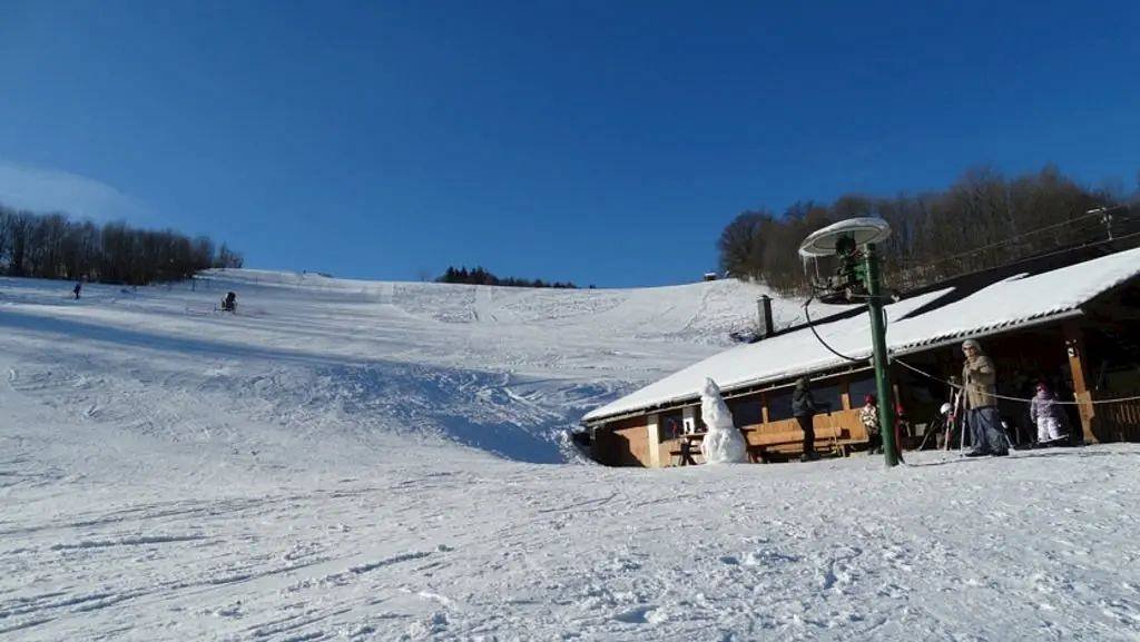 ski areál 3 min chůze