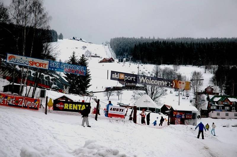 ski areál Portášky