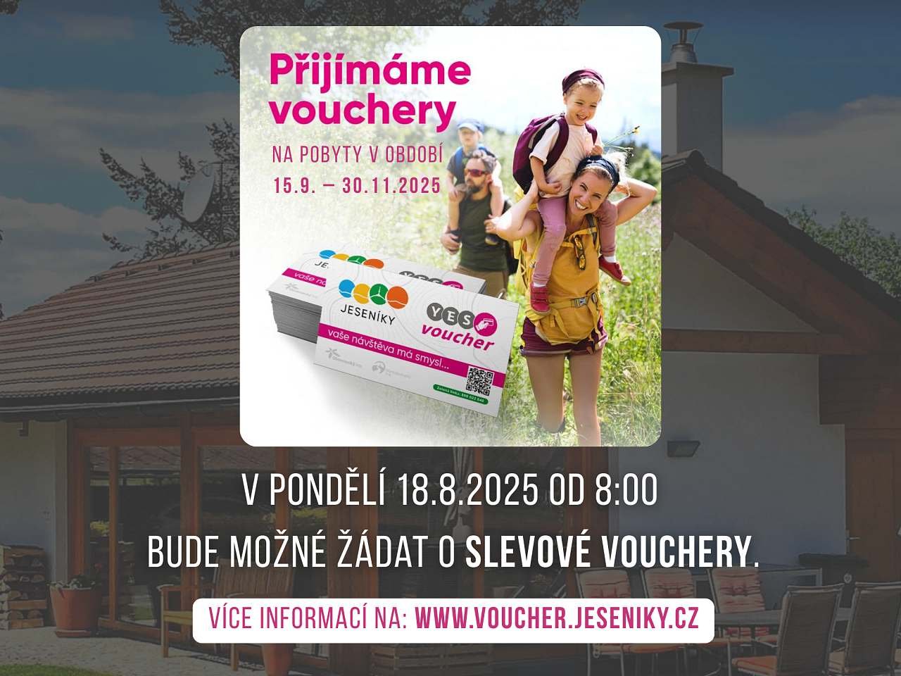 Slevové vouchery pro Jeseníky – podzim 2025