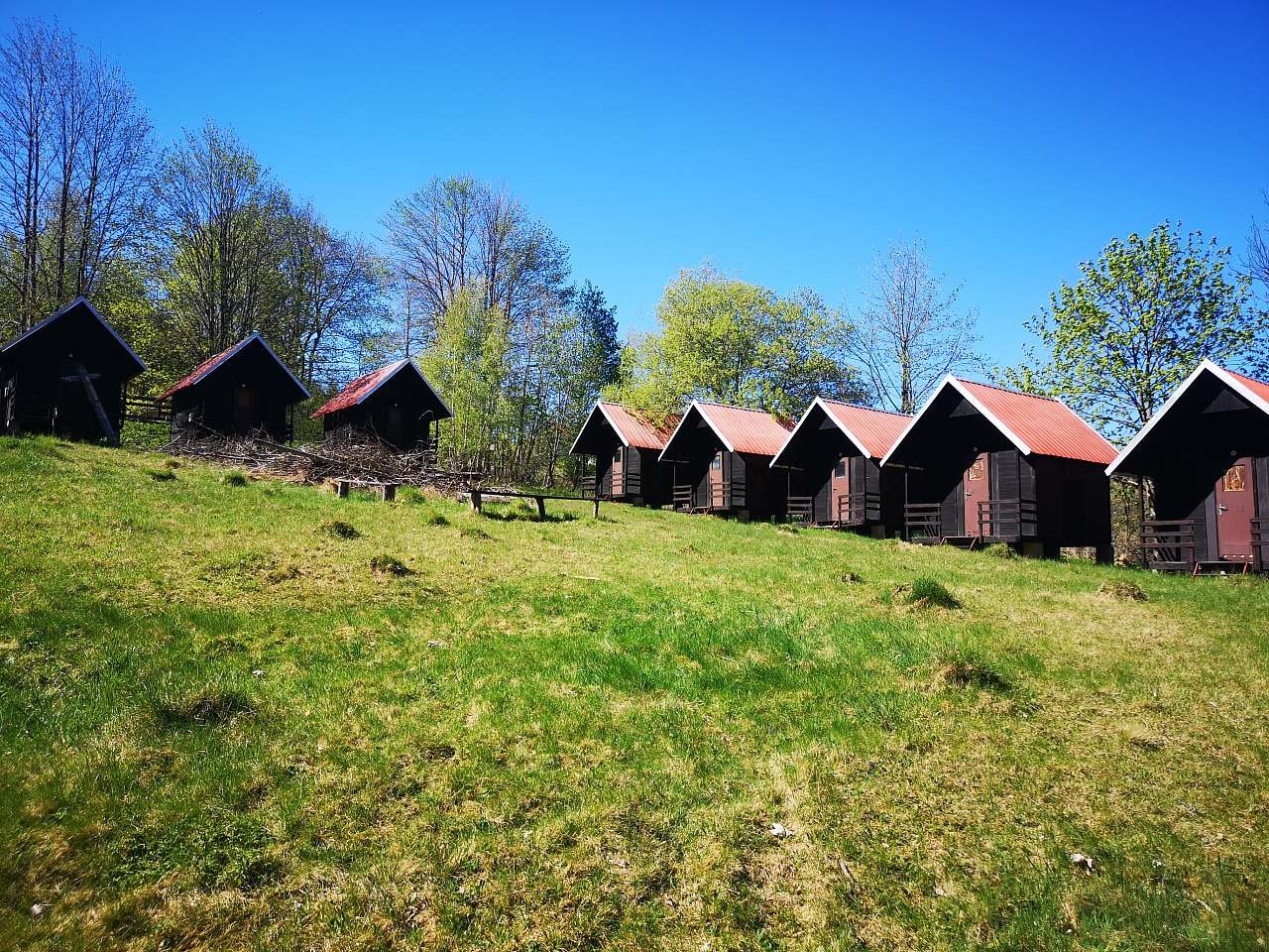 Chatky - Tábor Javorníček - Javorník - Šumava