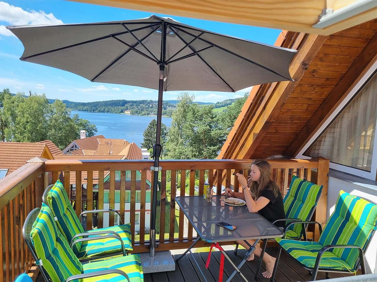 Terasa Apartmán Lipno 40