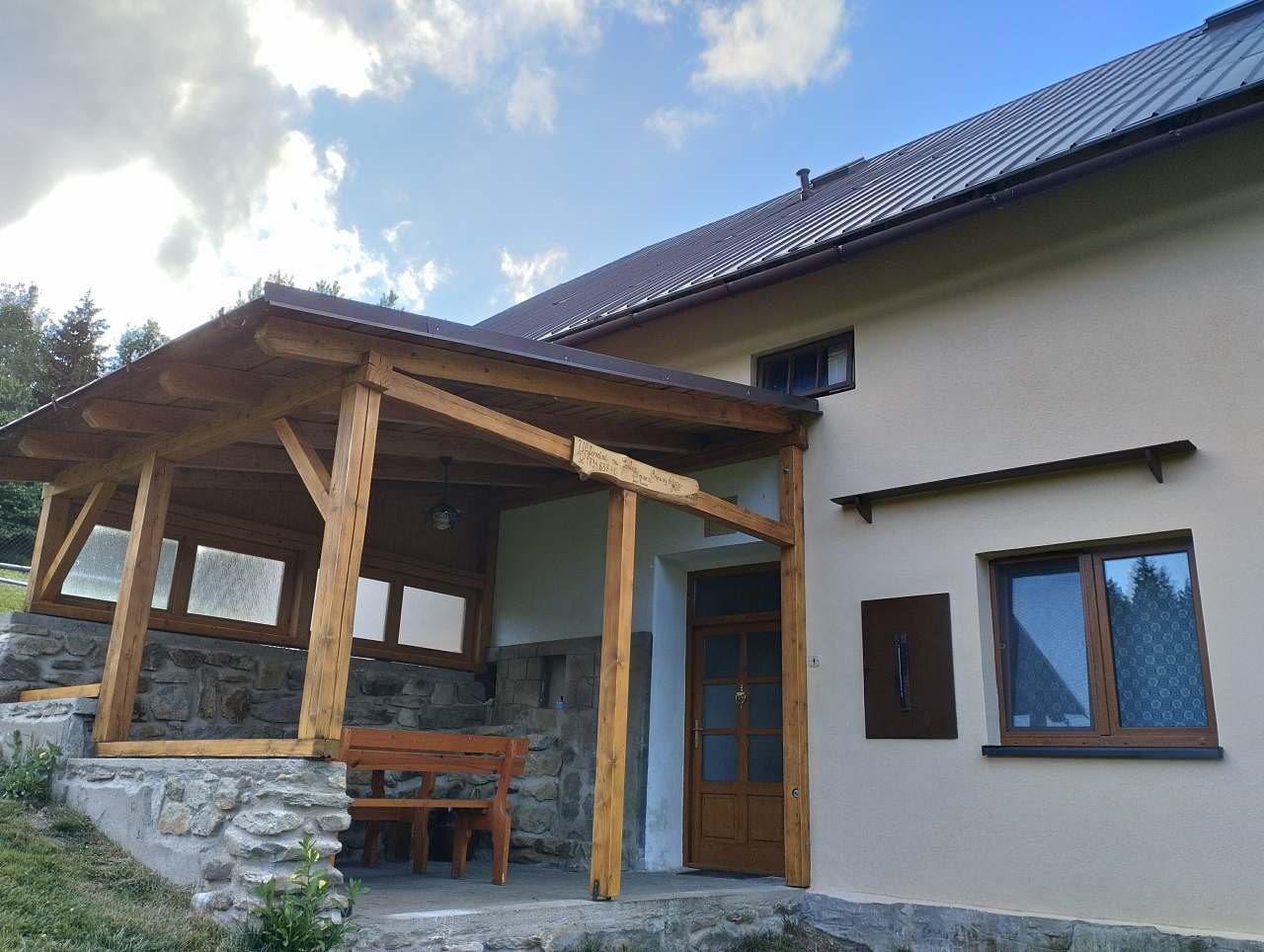 Terasa v podvečer