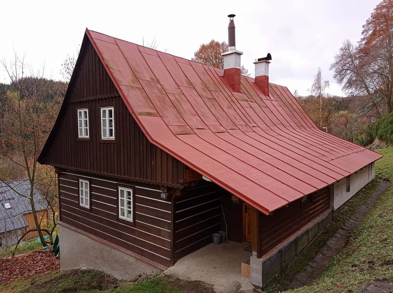 Toušeňská chata - Vítkovice - Český raj