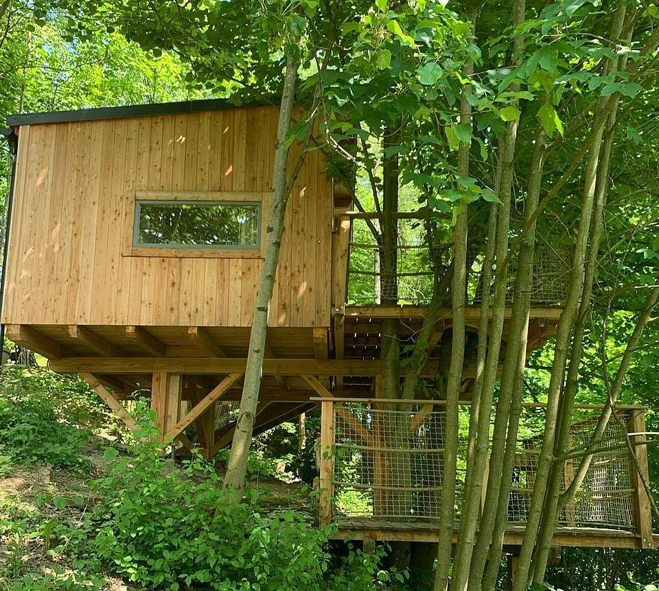Treehouse Na Stráni s dvěmi terasy