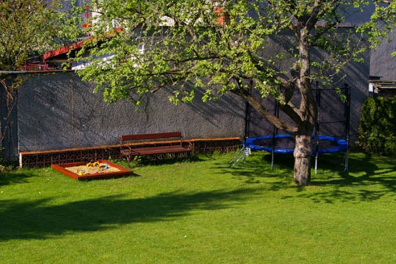Ubytování k pronajmutí se zahradou v Bystřici pod Hostýnem