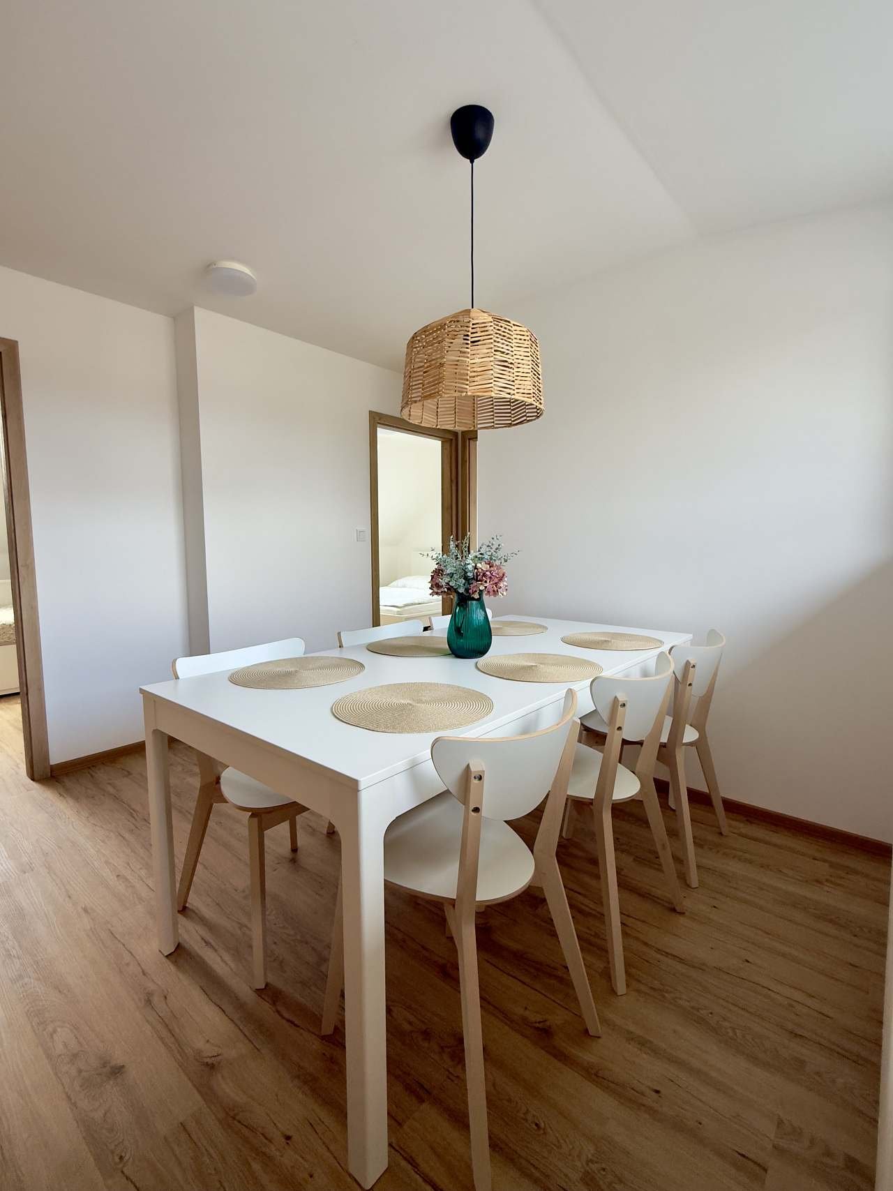 Ubytování Selanka - Apartmán J (vrchní patro) - jídelna
