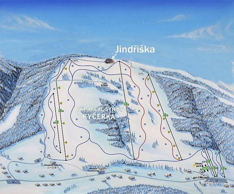 Drevenica Jindřiška - Velké Karlovice - Beskydy