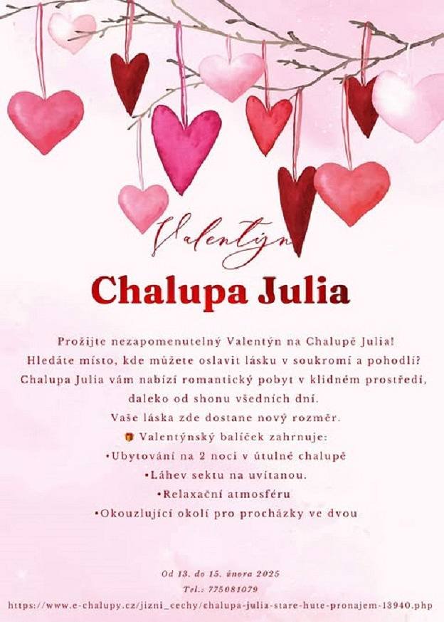 Chalupa Julia - Staré Hutě